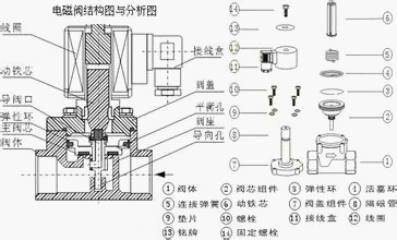 进口内螺纹高压电磁阀结构图